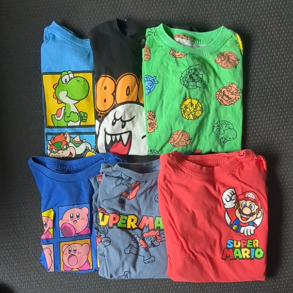Nintendo Kids Graphic T-Shirts - Multi-Color size Small & Medium